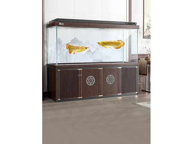 Full Set Fish Tank (Black Walnut)