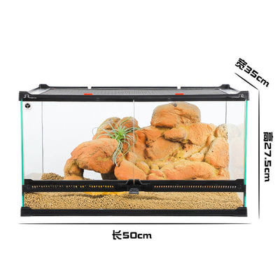 Tank For Reptiles With View 50×35×27.5cm