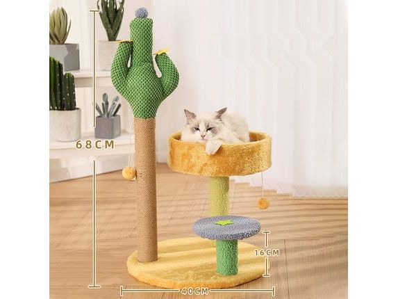 HOOPET Cactus Crawl with Nest Grab Board Toy