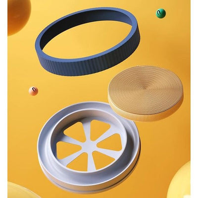 HOOPET Round Cat Scratch Plate (Mist Grey Blue) XL&nbsp;