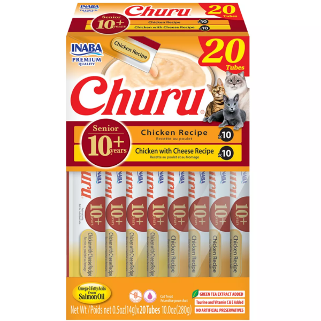 Churu Chicken Recipe & Chicken with Cheese Recipe 14gx20 tubes