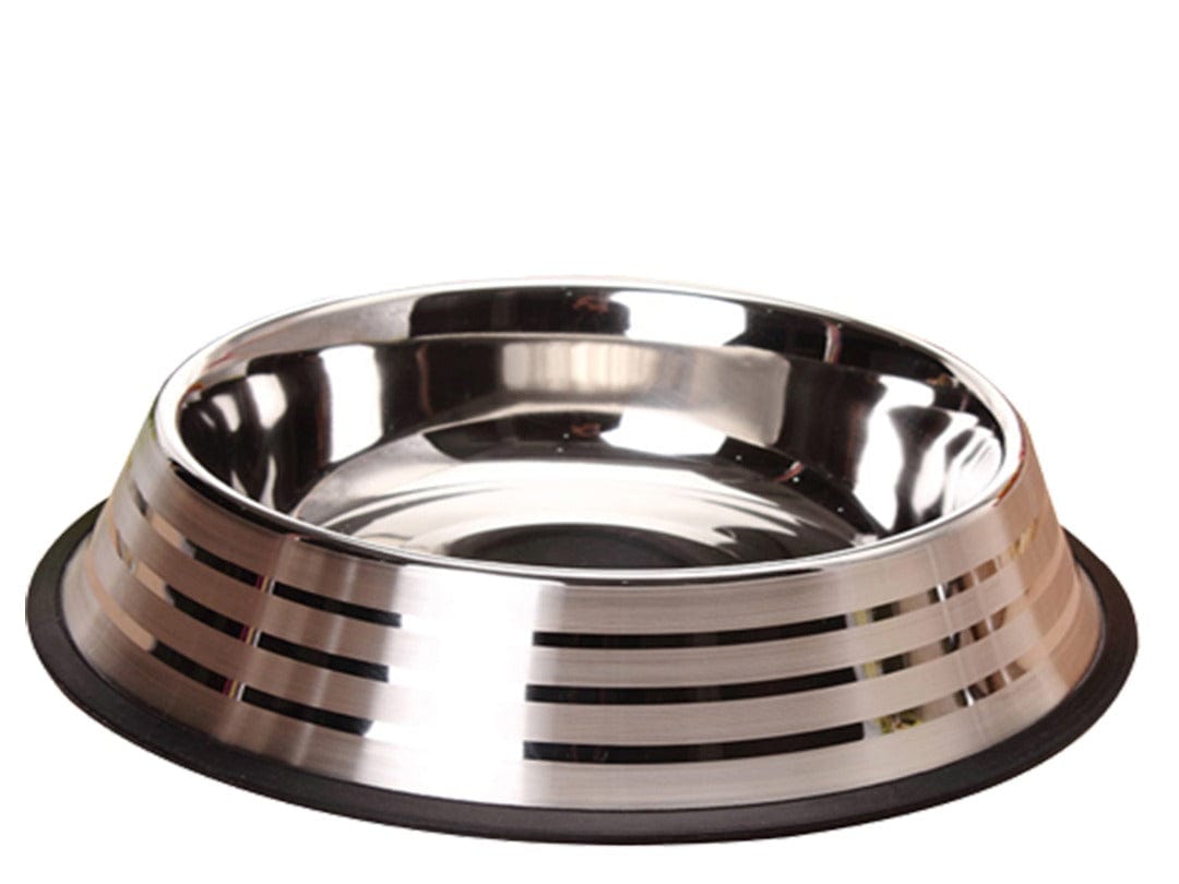 Imac Silver Anti-Slip Steel Bowl – 850 ml, 23 cm