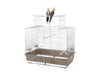 Imac Wilma Cage Galvanized/Dove Grey – 79.5 x 48.5 x 64.5 cm