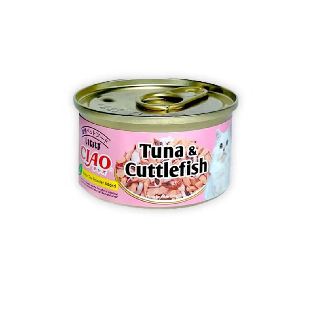 CIAO White Meat Tuna with Cuttlefish in Jelly 75 g