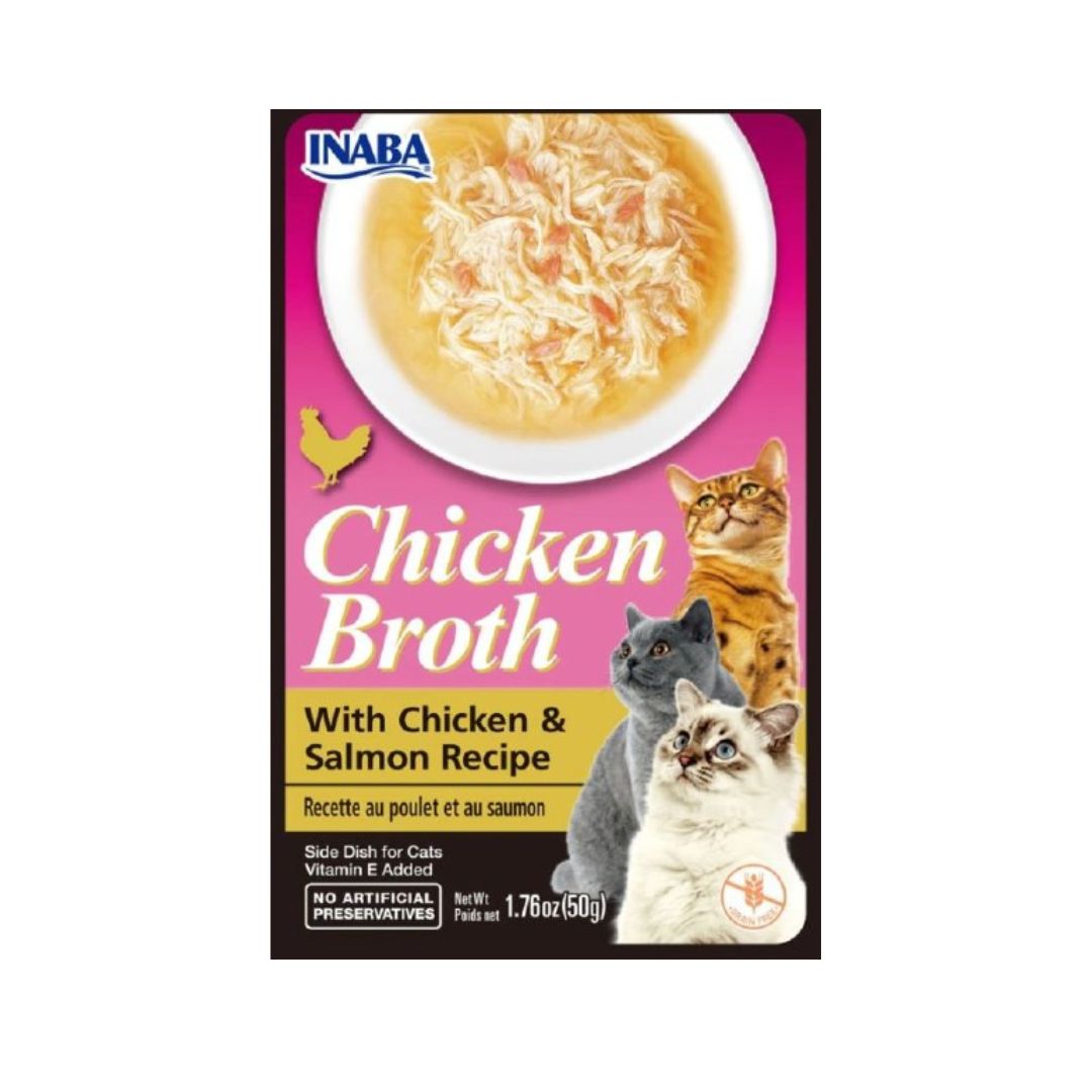 Chicken Broth with Chicken & Salmon Recipe 50 g