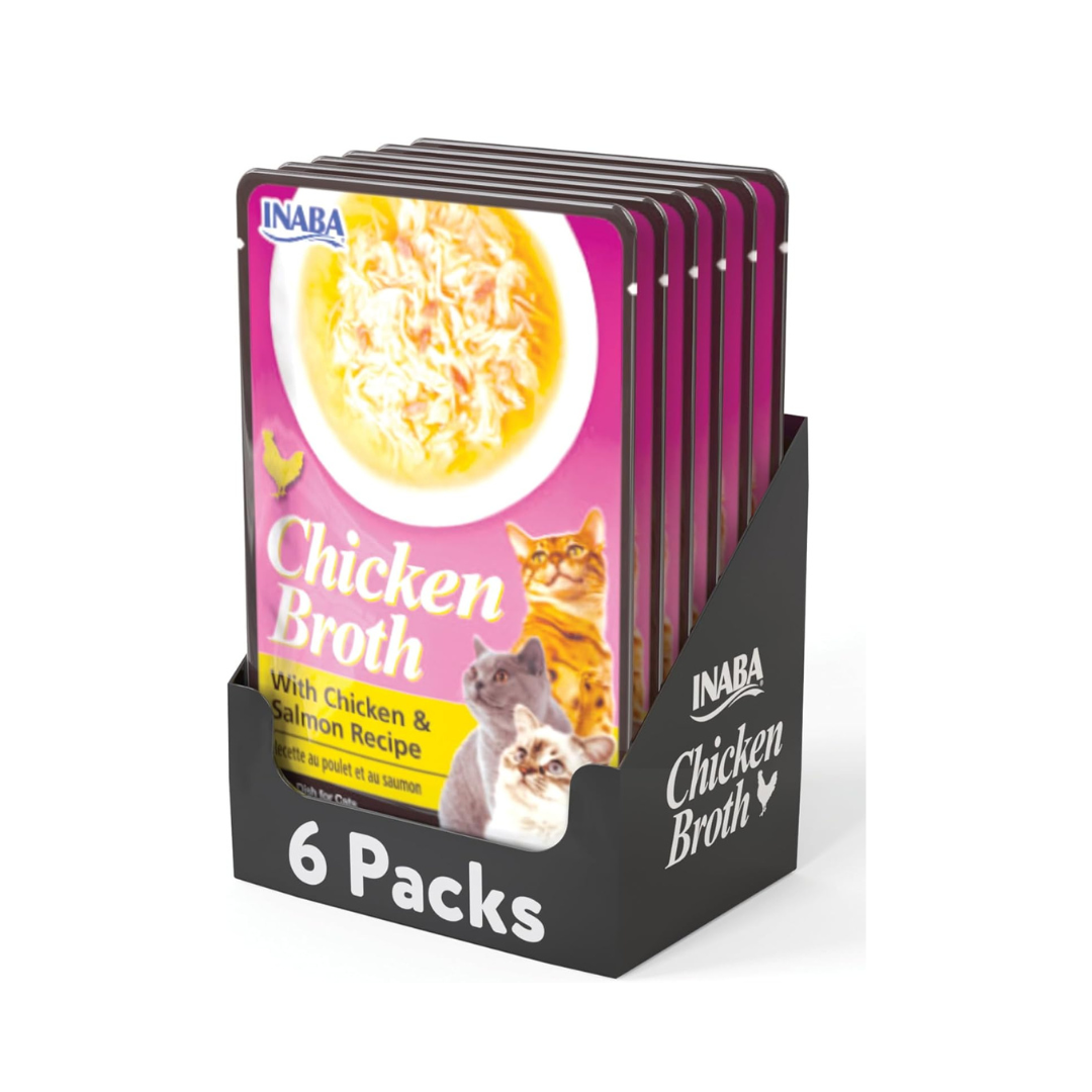 Chicken Broth with Chicken & Salmon Recipe 50 g x 6 pouches
