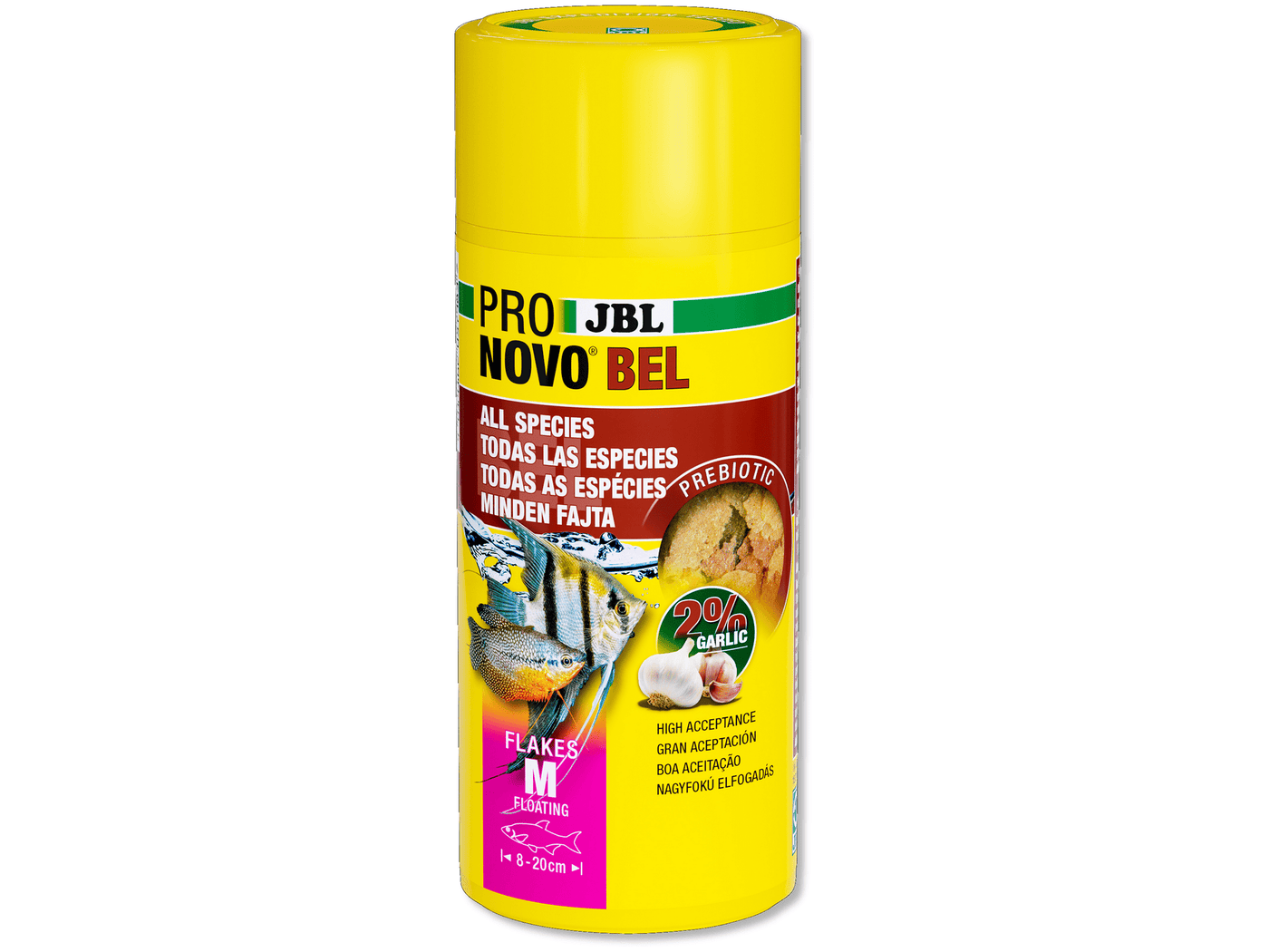 JBL&nbsp; ProNovo Bel Flakes Fish Food M (250ml)