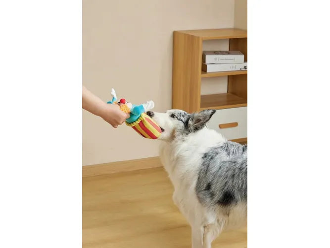 Joyful Snack Attack Dog Toy - Circus