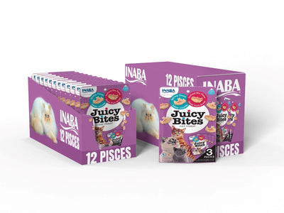 Juicy Bites Shrimp & Seafood Mix Flavor 3 pouches 33,9gX12