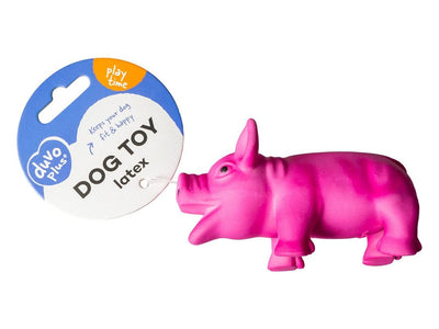 Latex Dog Toy Pig