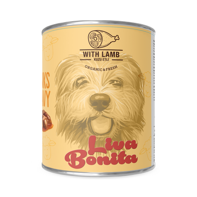 LIVA BONITA PUPPY LAMB CHUNK IN GRAVY 400 GR