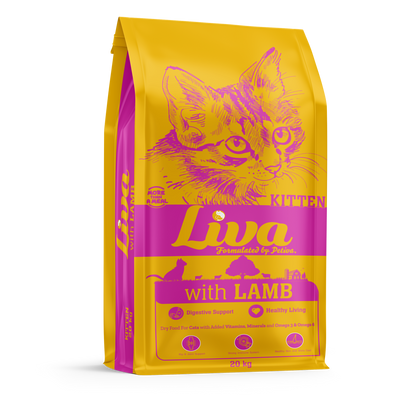 LIVA 20 KG KITTEN FOOD WITH LAMB