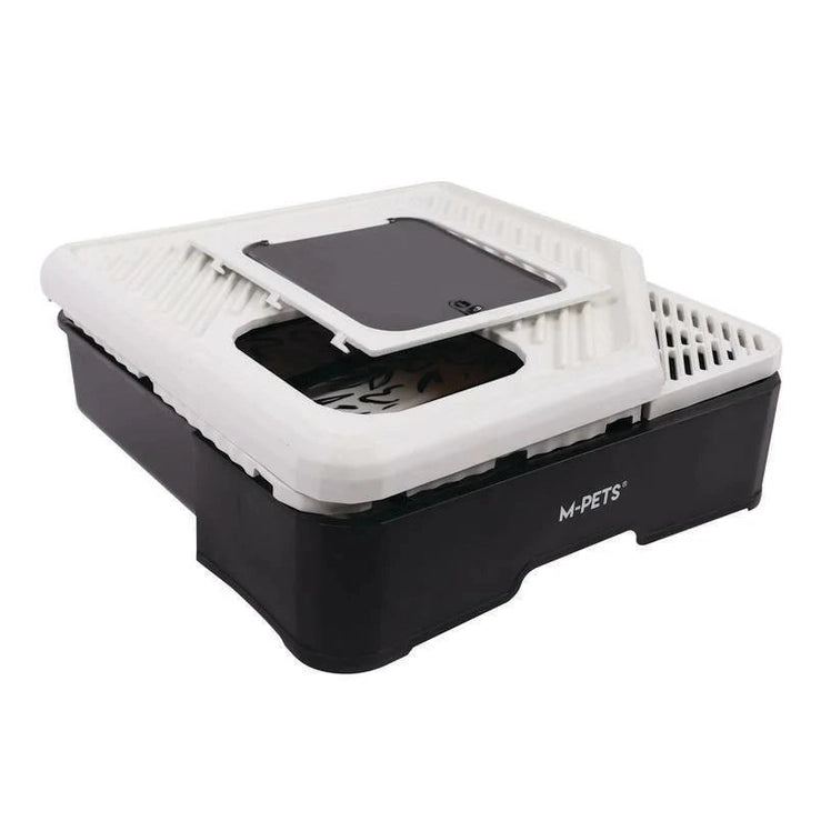 Terra Forma Eco Foldable Cat Litter Box Black Floral