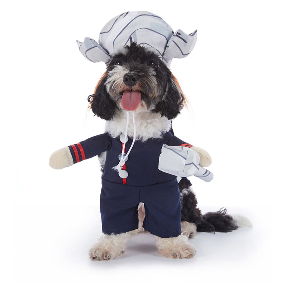 Thor Costume Dog Clothes Dark Blue
