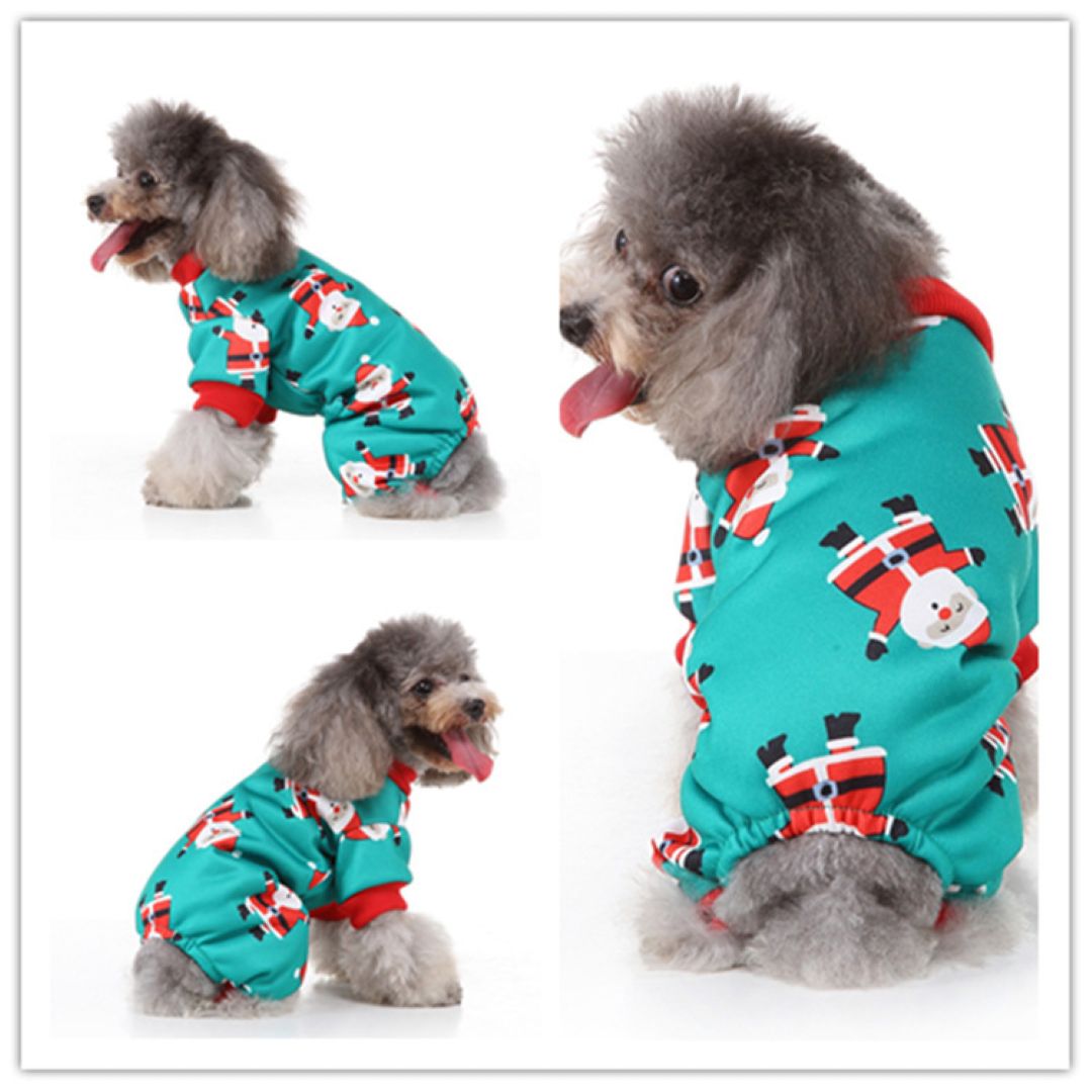 Green Senior Man Pet Clothes Green