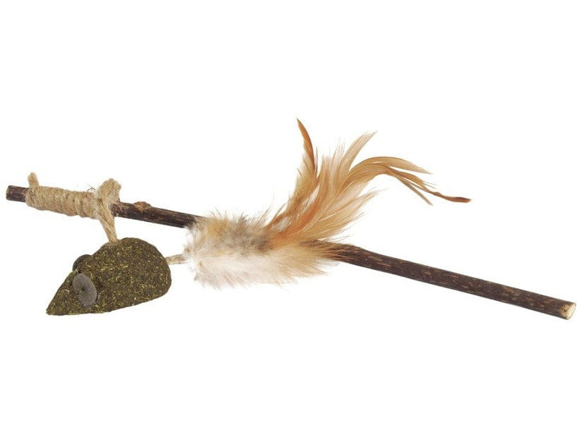 Matatabi Fishing Rod with Catnip Mouse