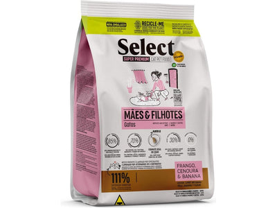 Monello Mothers and Kittens cat food, made with chicken, carrot, and banana. Ideal for kittens and nursing cats, it contains no artificial colors or flavors. Rich in protein and nutrients, it supports healthy growth and development