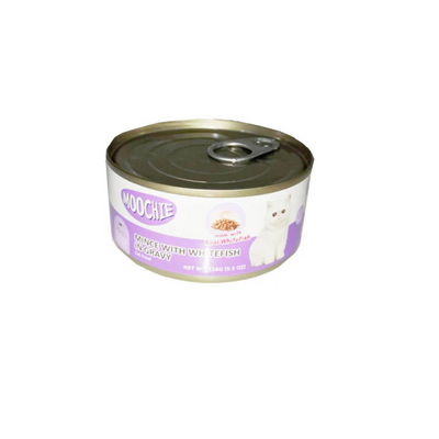 Moochie Cat Food Mince with White Fish in Gravy
