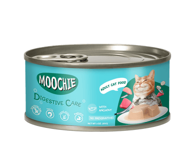 Moochie Cat Food with Anchovy, 85g pack