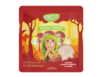 Moochie Chicken, Carrot & Pumpkin Flavor 25x15g pouch