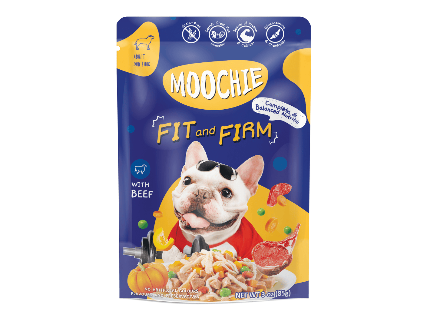 Dog Food Moochie With Beef