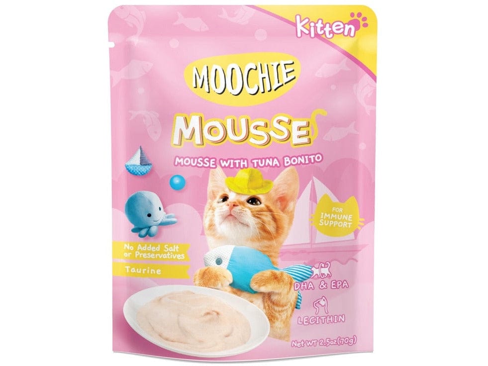 Moochie Kitten Mousse with Tuna Bonito 70g pouch