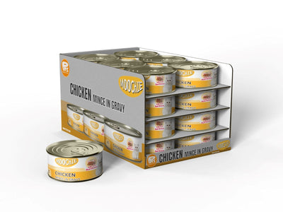 Moochie Loaf with Chicken Pâté, 24 cans, 156g