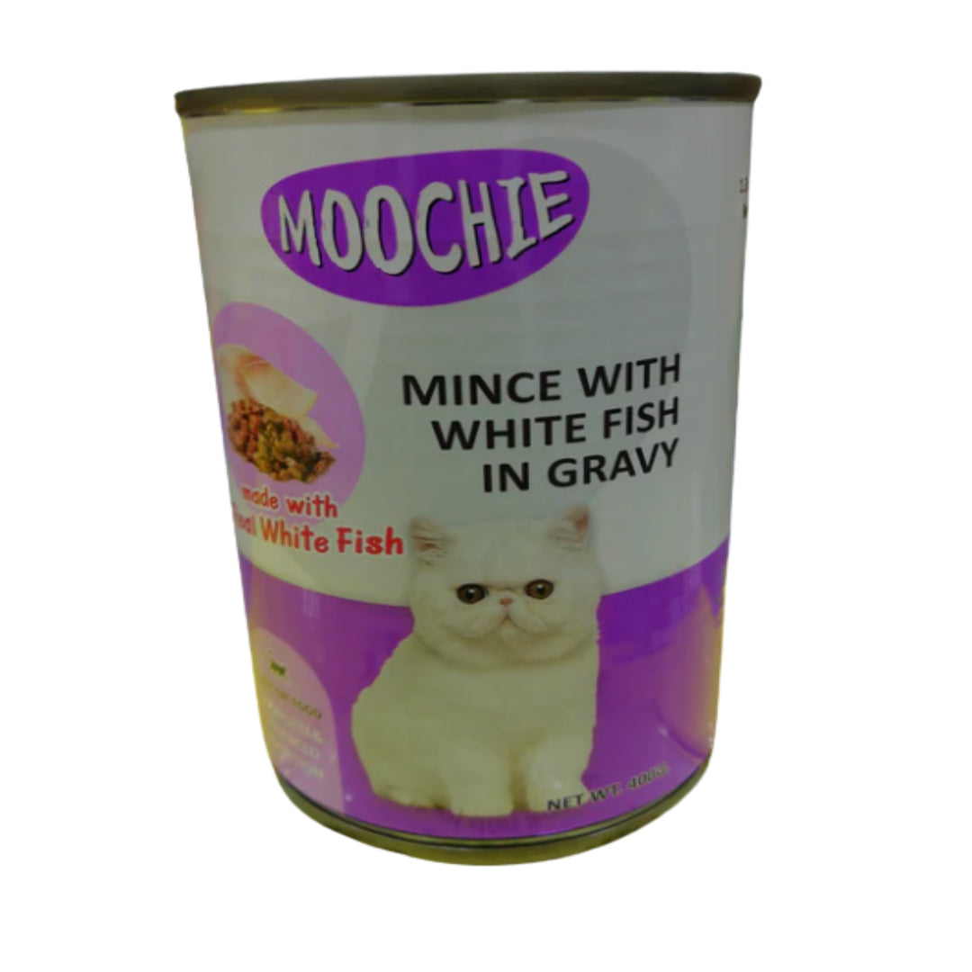 Moochie Mince with White Fish in Gravy – 400g