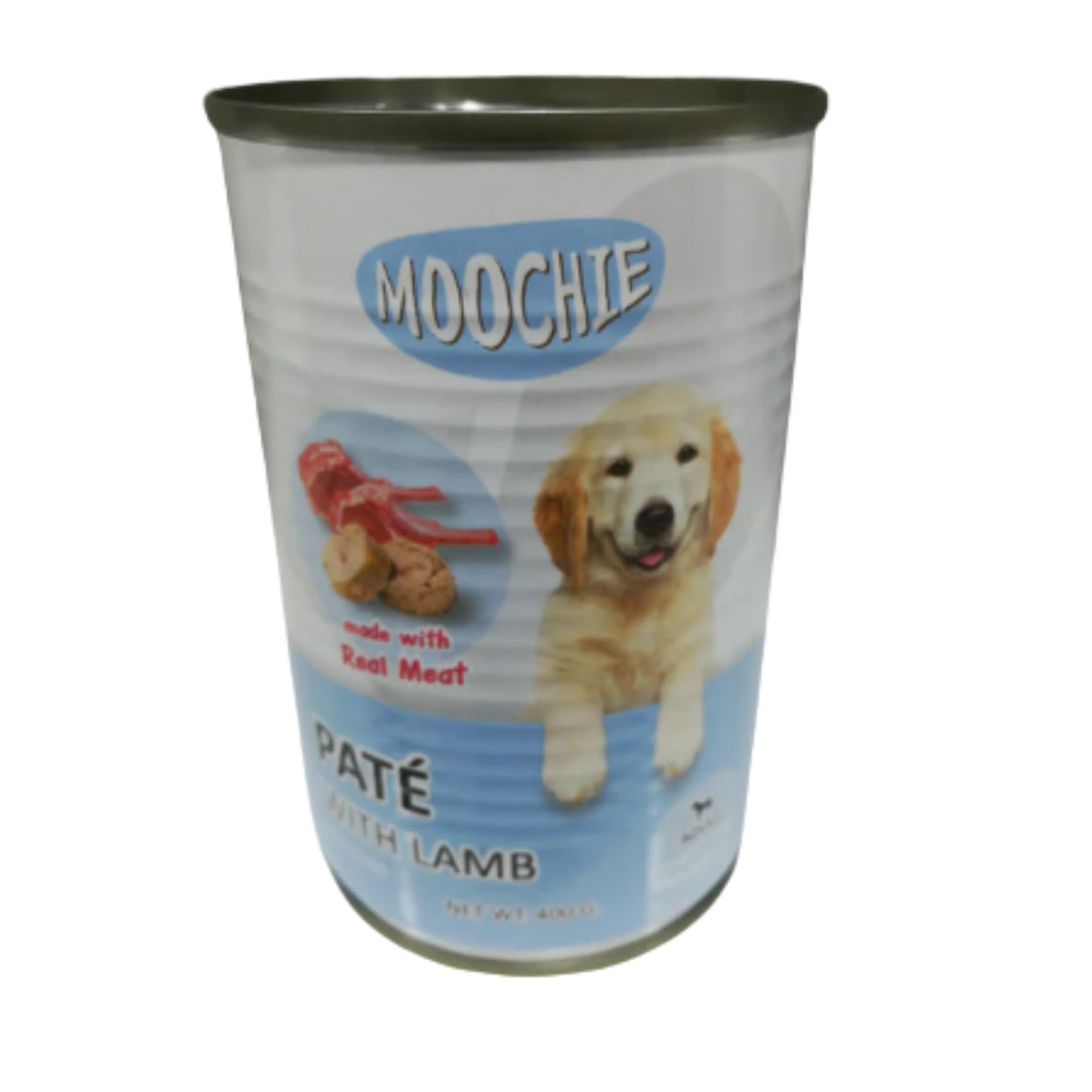 Moochie Pate with Lamb Dog Food – 400g