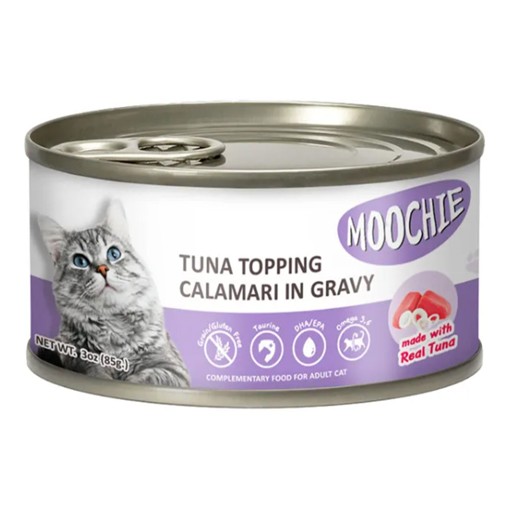 Moochie Tuna Topping Calamari in Gravy 