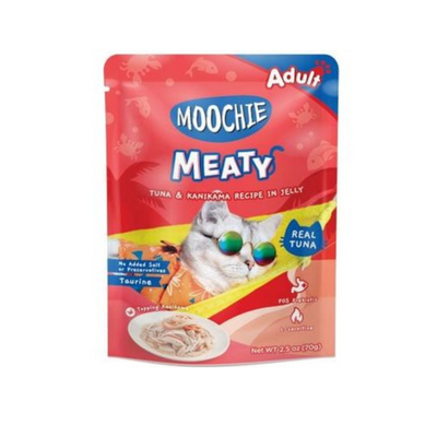 Moochie Tuna &amp; Kanikama Recipe In Gravy Pouch – 70g