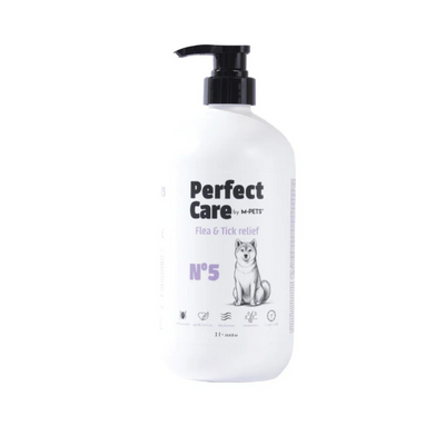 Perfect Care No. 5 Flea and Tick Grooming Shampoo for Dogs - 1 Litre