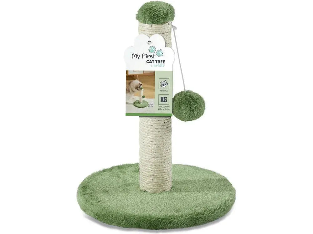 My First Cat Tree Pompom Green