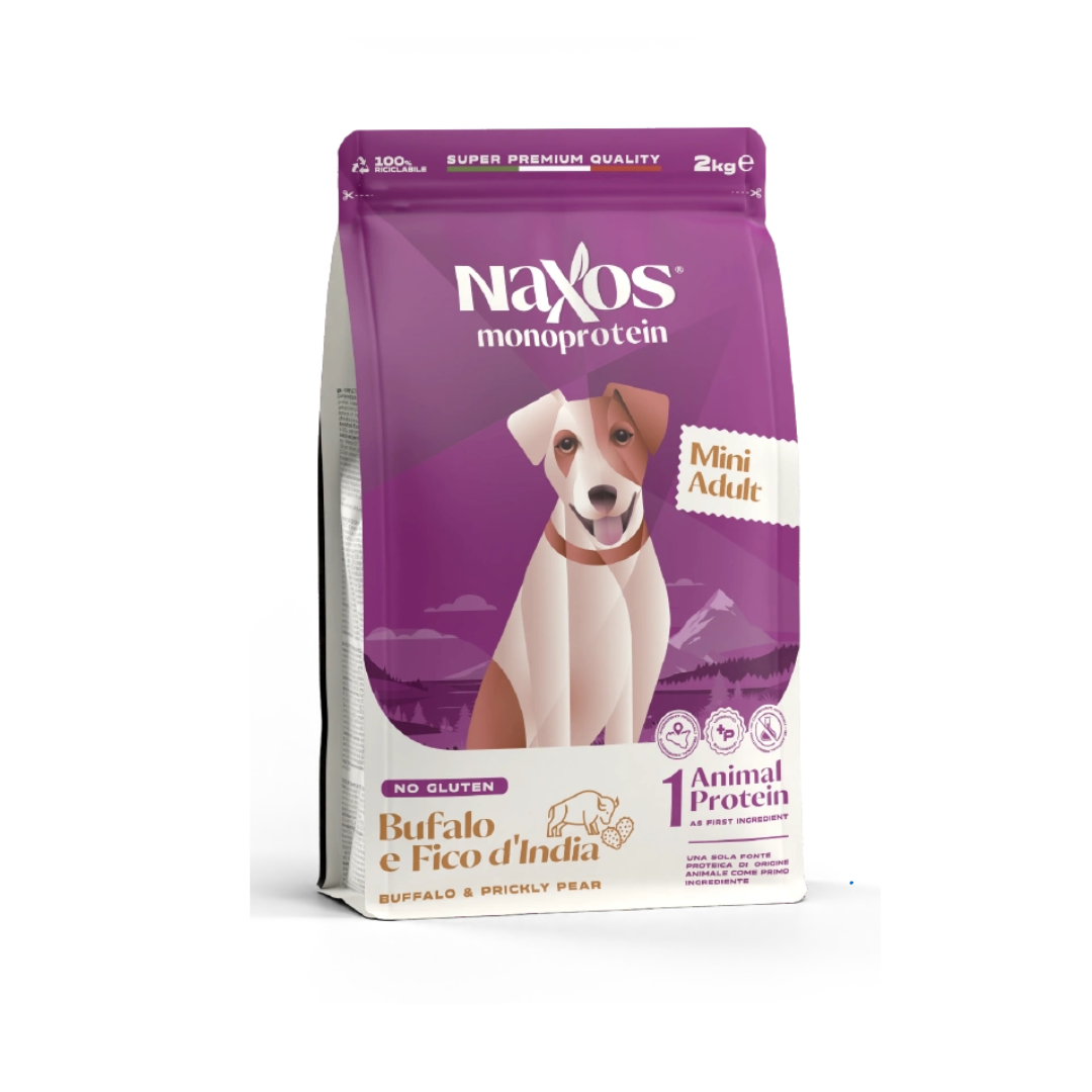 Naxos ADULT MINI Bufalo and prickly pear Kg 2