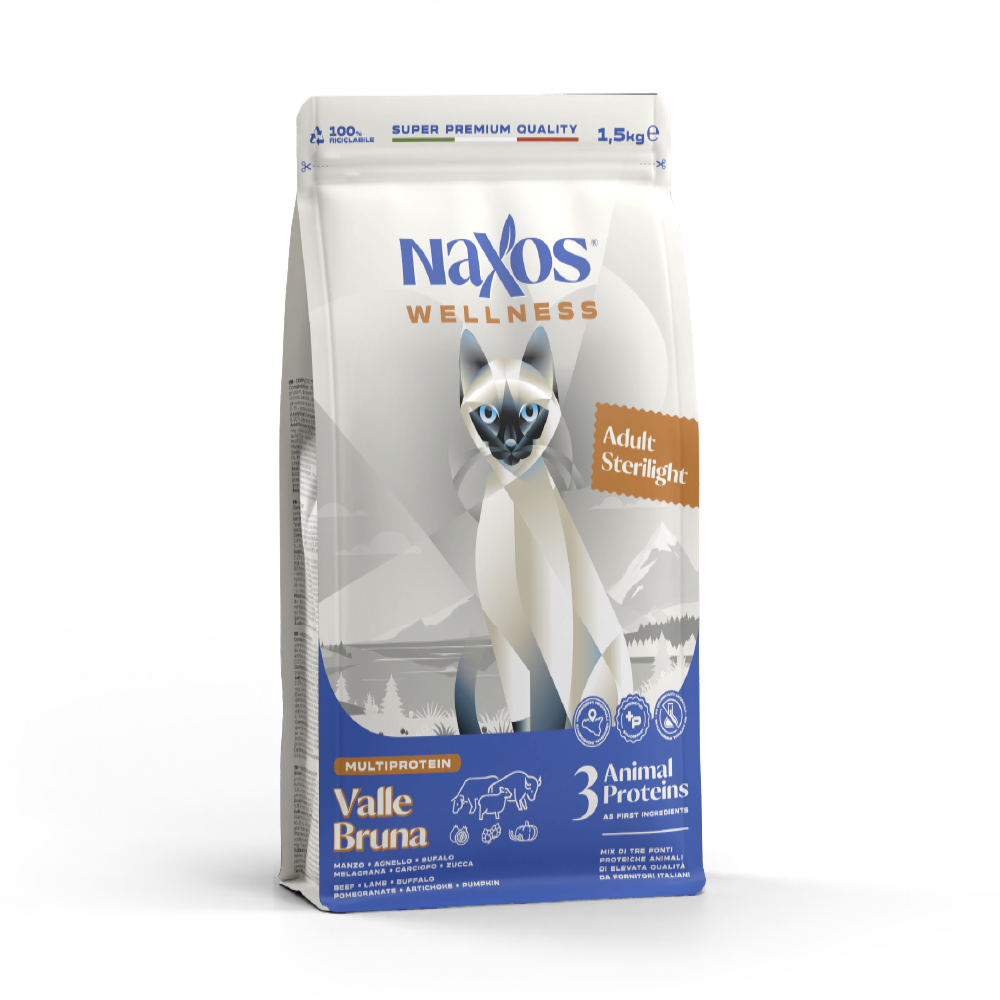 Naxos Sterilight Valle Bruna Multiprotein Cat Food