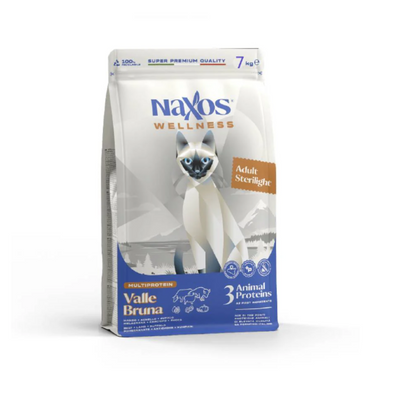 Naxos Sterilight Valle Bruna Multiprotein Cat Food 7kg