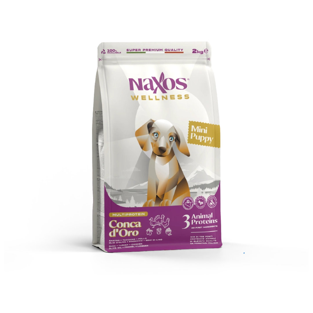 Naxos Wellness Puppy Mini Conca d`oro Kg 2