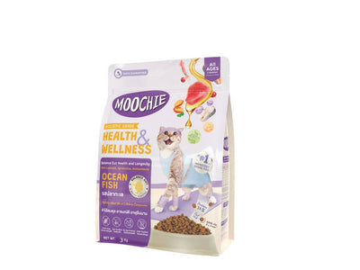 MOOCHIE HEATH & WELLNESS CAT FOOD OCEAN FISH FLAVOUR 3kg