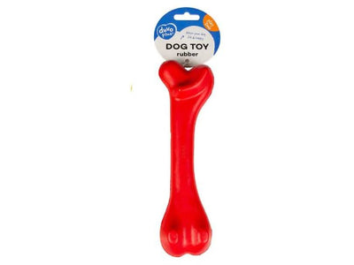 Dogtoy Rubber Dog Bone Charlie Mix 14cm mixed colors