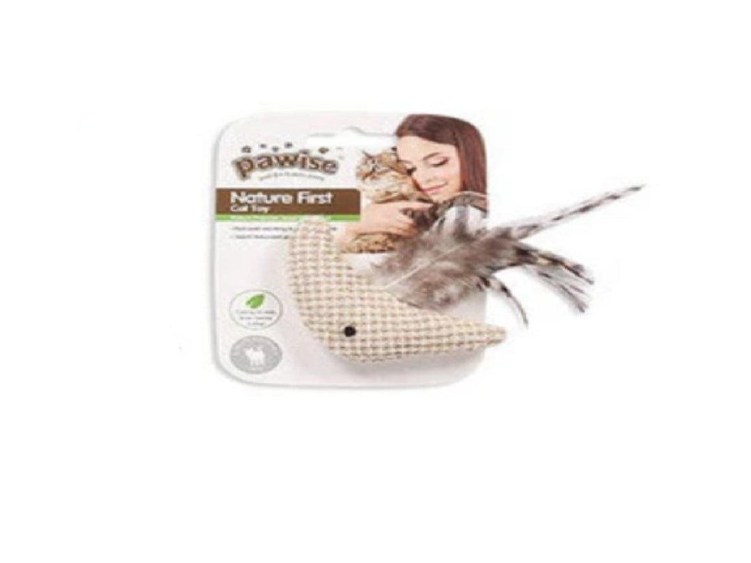 PAWISE  nature first cat toy 11x9cm