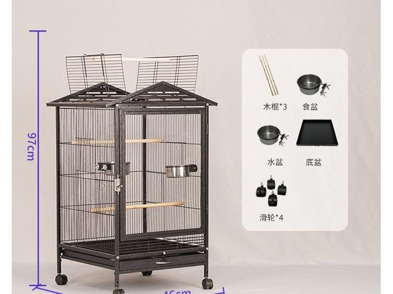 Pet Cage as per photo 46x46x86.5 V2