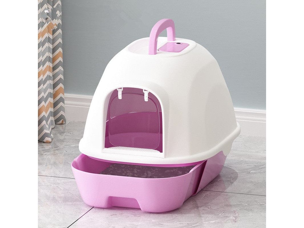 Fully Enclosed Extra-Large Drawer Type Odor-Proof And Sand-Proof Large Cat Toilet 53*41*41Cm