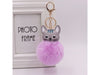 Hairball Keychain – Cute &amp; Durable Stainless Steel Keyring for Bags (8x12cm)