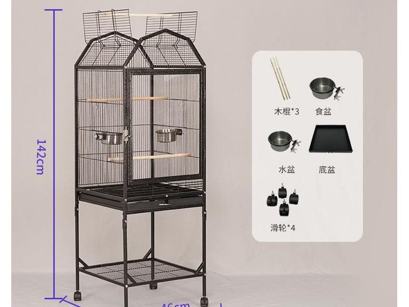 Pet Cage as per photo 46x46x123.5 V2