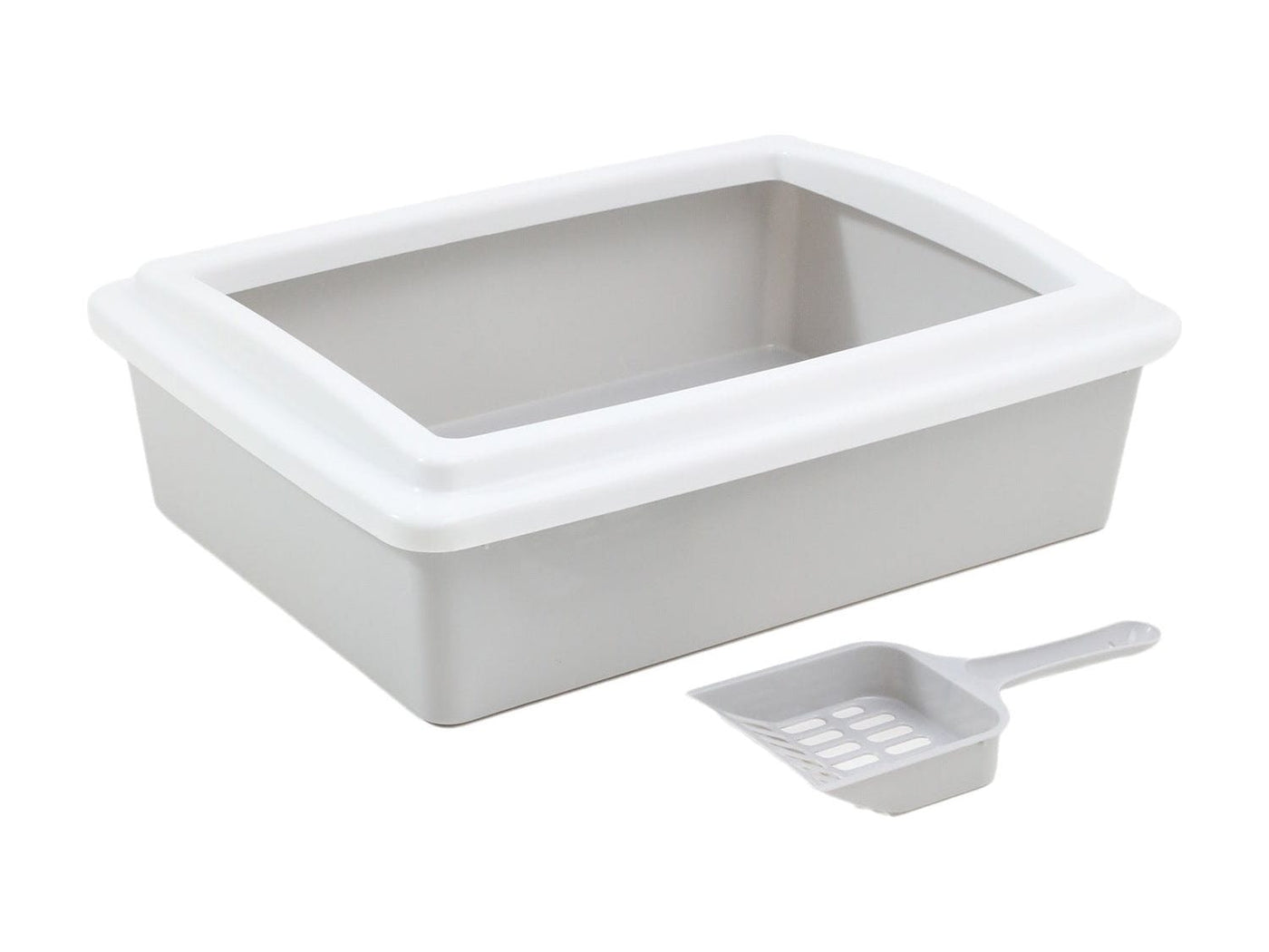 Rectangular box cat litter box