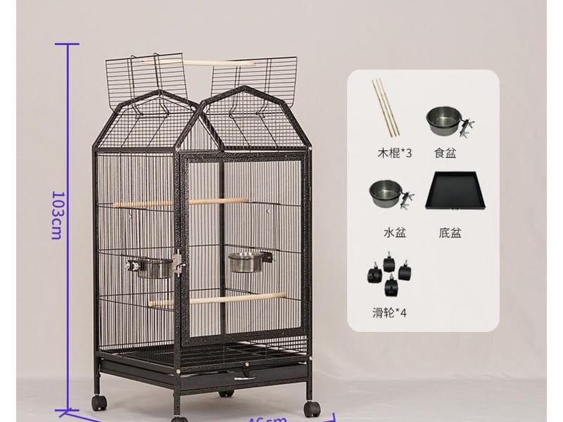 Pet Cage as per photo 46x46x94 V2