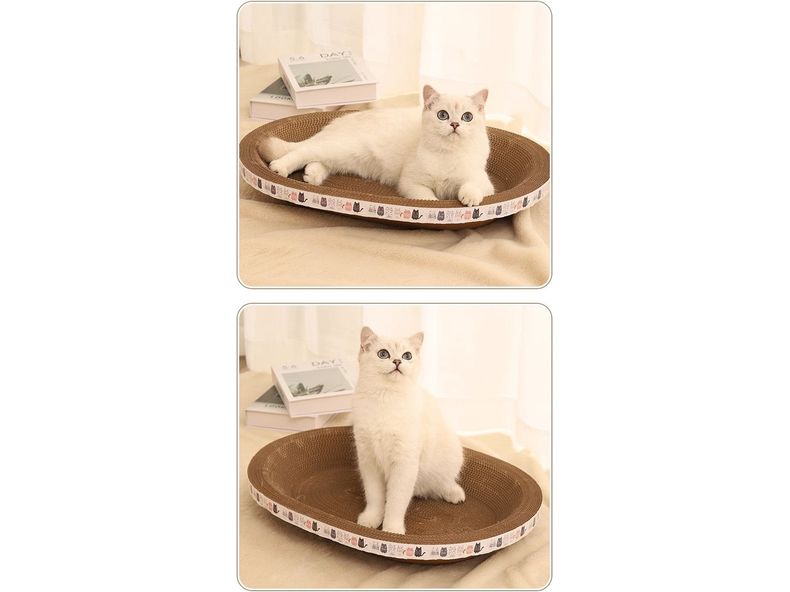 HOOPET Disk Cat Scratch Plate Extra Large As Photo 58X42X8cm