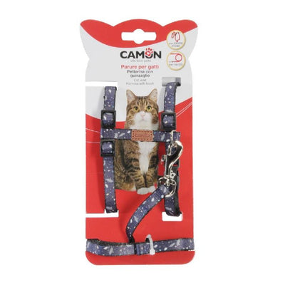 PARURE Cat Set - Adjustable H-Shaped Harness with Leash