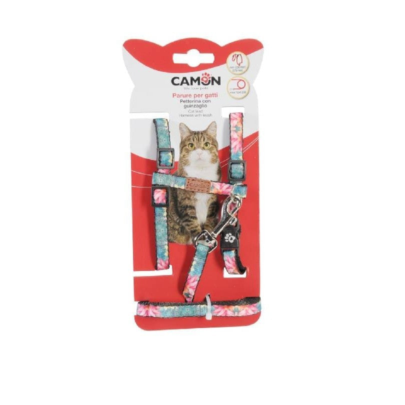 PARURE Cat Set - Adjustable H-Shaped Harness with Leash