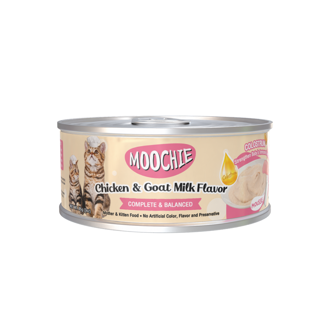 MOOCHIE Mother & Kitten CHICKEN & GOAT MILK FLAVOR 85g